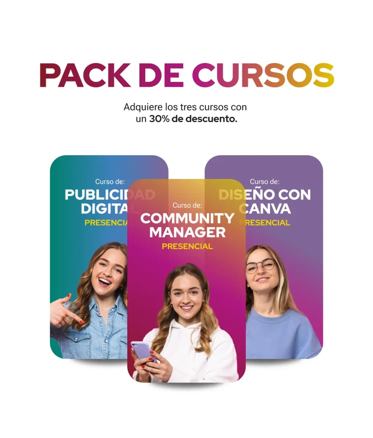 Pack de cursos x3